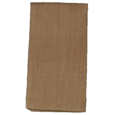 Four in Hand Mens Edmund Tencel Blend Formal Pocket Square Taupe, One Size 