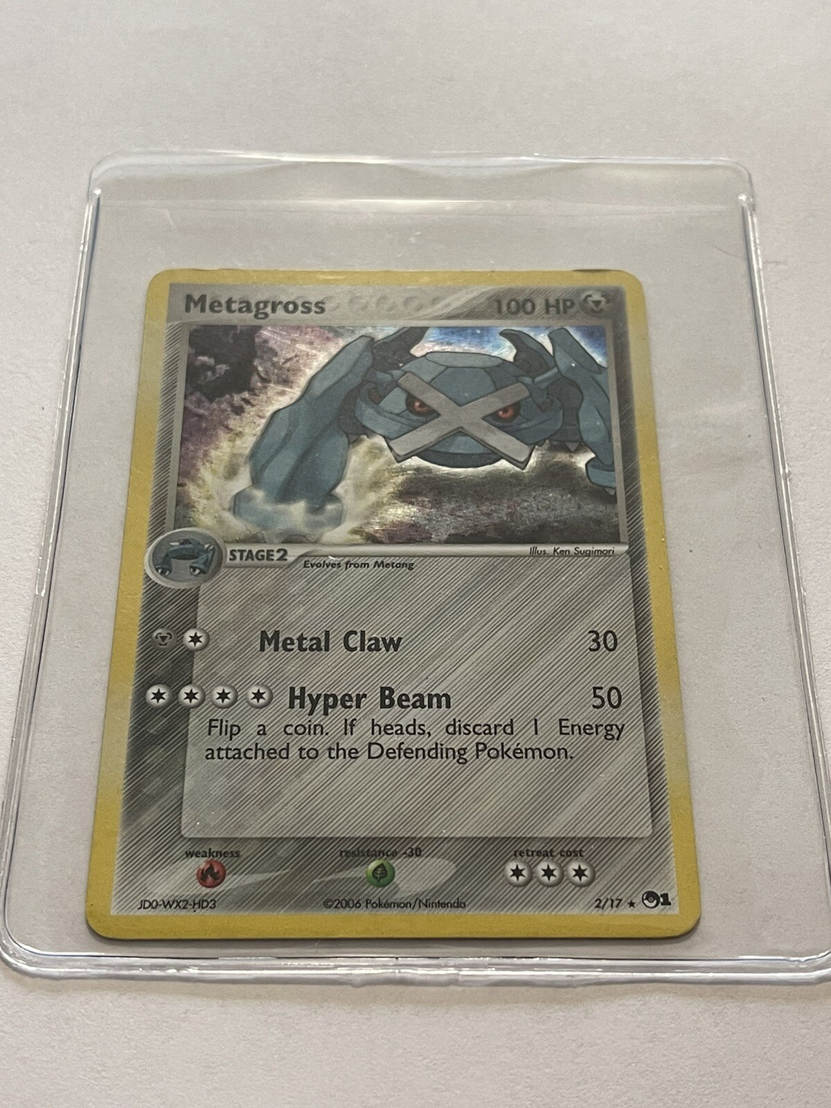 Metagross 2/17 Pop Series 1 Holo 2006 Promo Pokémon Card NM