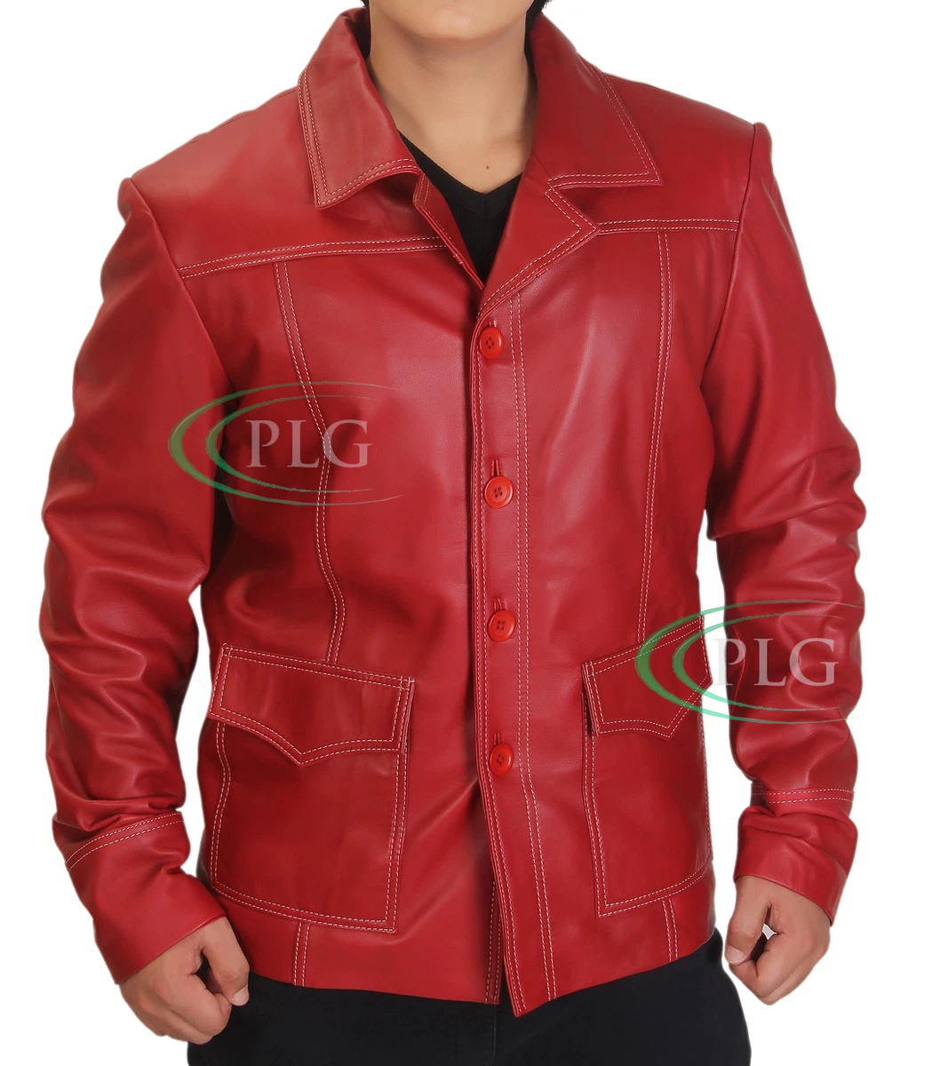 Fight Club- Tyler Durden Real Leather Jacket – The Film Jackets