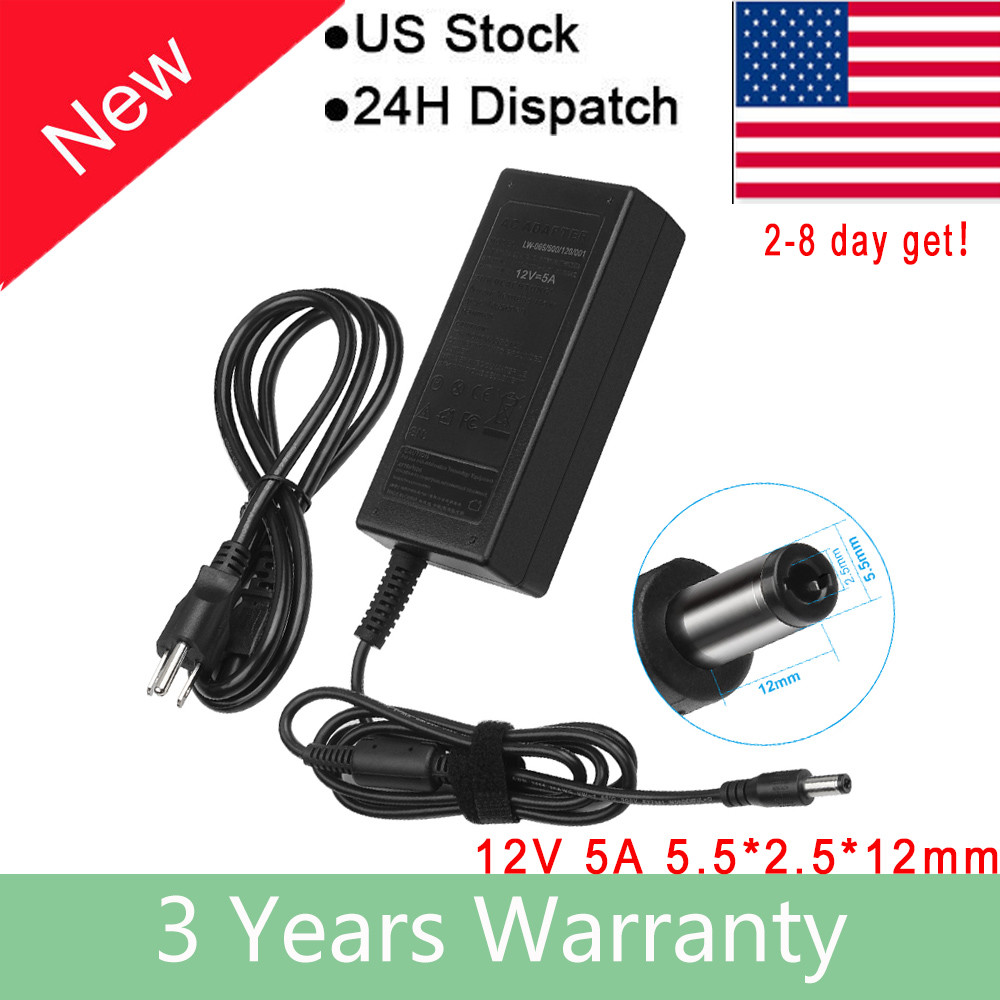 For HP 2011X 2211X 2311X LED LCD Monitor Charger AC Adapter Power