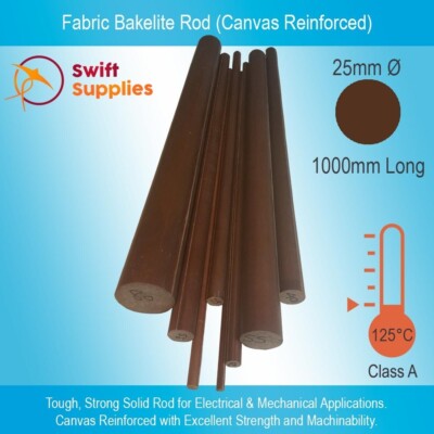 Bakelite Rod - 25mm Diameter x 1000mm Long | eBay Australia