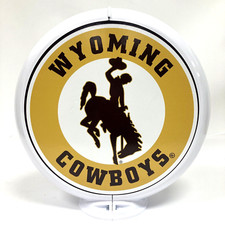 University of Wyoming Cowboys Licensed 16 inch Gas Pump Topper New