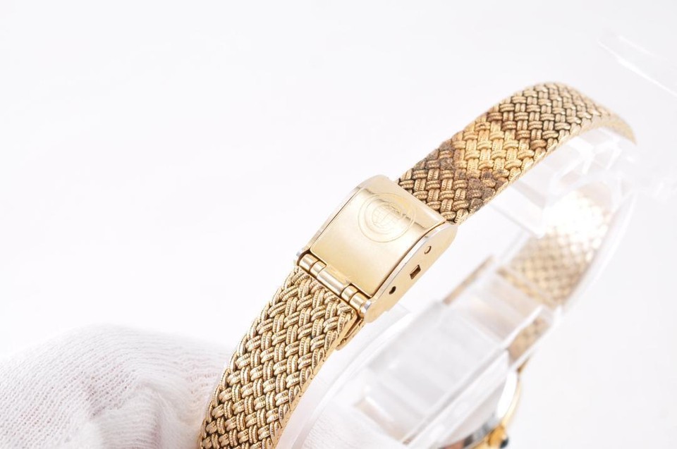 CYMA Quartz Gold Analog Ladies Watch New Battery Authentic 6571 eBay