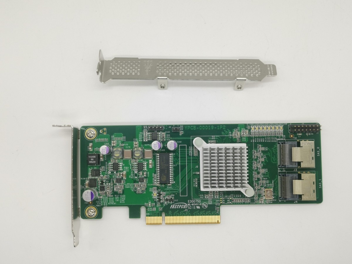 9211-8i 6Gbps HBA LSI FW:P20 IT Mode ZFS FreeNAS unRAID 2* SFF-8087 SAS  Cable