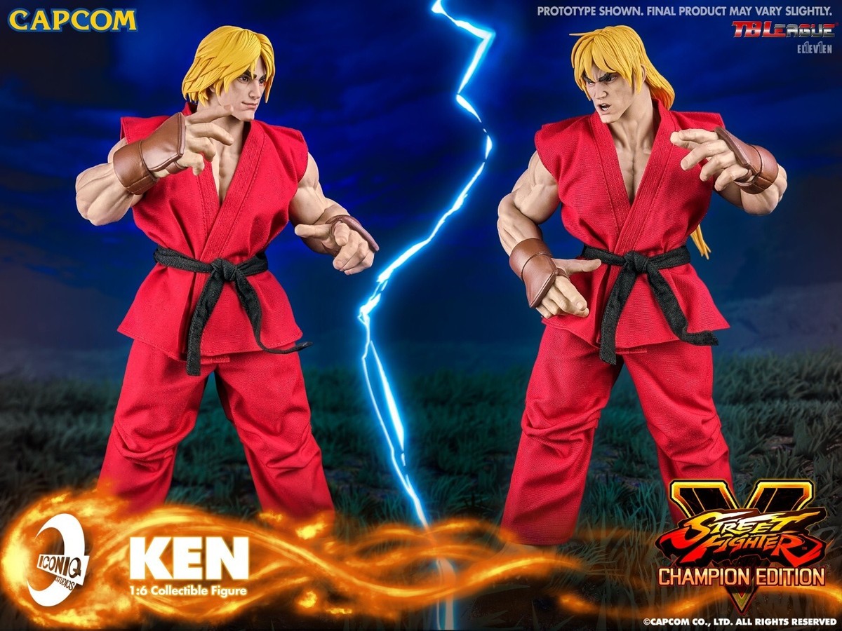 Ken 安西先生 ∞ Studio In Stock Iconiq Studio IQGS-04 1/6 Street Fighter Ken
