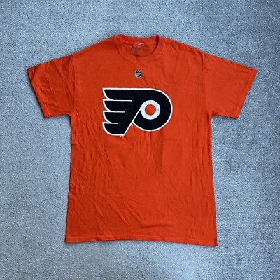 NHL Philadelphia Flyers Herren T-Shirt Kurzarm Gr. M Scott Hartnell 14705 Orange