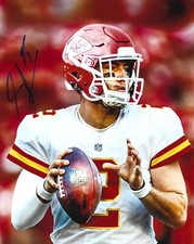 Shea Patterson Kansas City Chiefs Football NFL signed 8x10 photo proof w/COA