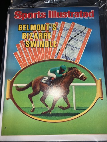 Belmont's Bizare Swindle November 14 1977 Sports Illustrated - No Label - 第 1/2 張圖片
