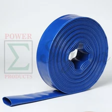 Sigma 2" INX 300' Feet Agricultural 4 Bar PVC Lay Flat Discharge Water Pump Hose