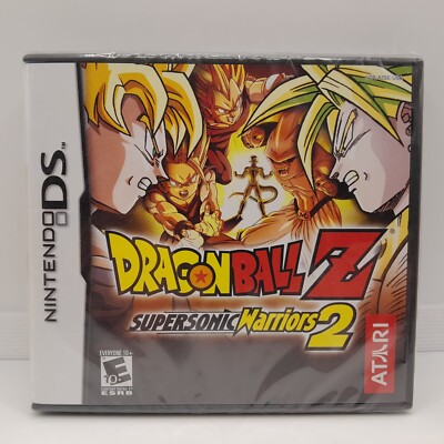 Dragon Ball Z Supersonic Warriors 2 | Nintendo DS NTSC | Neu Sealed (Kleiner Fehler)
