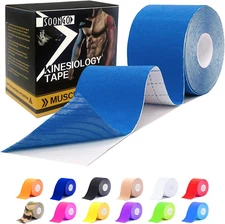 Kinesiology Tape Pro 1/2/5 Rolls, 2 Inch High Elasticity Sports Tape Therapeutic