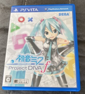 Hatsune Miku: Project DIVA F (Sony PlayStation Vita, 2012) - Japanese Version