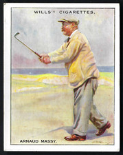 WILLS - FAMOUS GOLFERS - #14 ARNAUD MASSY
