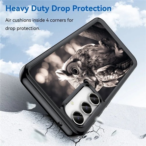 owl branch staring Anti scratch Cover For Samsung S7 S8 S9 S10 S20 Plus Lite - 第 19/25 張圖片