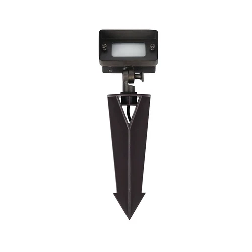 Elitco Lighting Aera Outdoor 12V Cast Brass Flood Light 2x4x6", Bronze - C046-DB - Picture 1 of 1