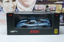 HOTWHEELS ELITE  - FERRARI FXX - METALIC BLUE- 1/43 SCALE MODEL  CAR - N5611