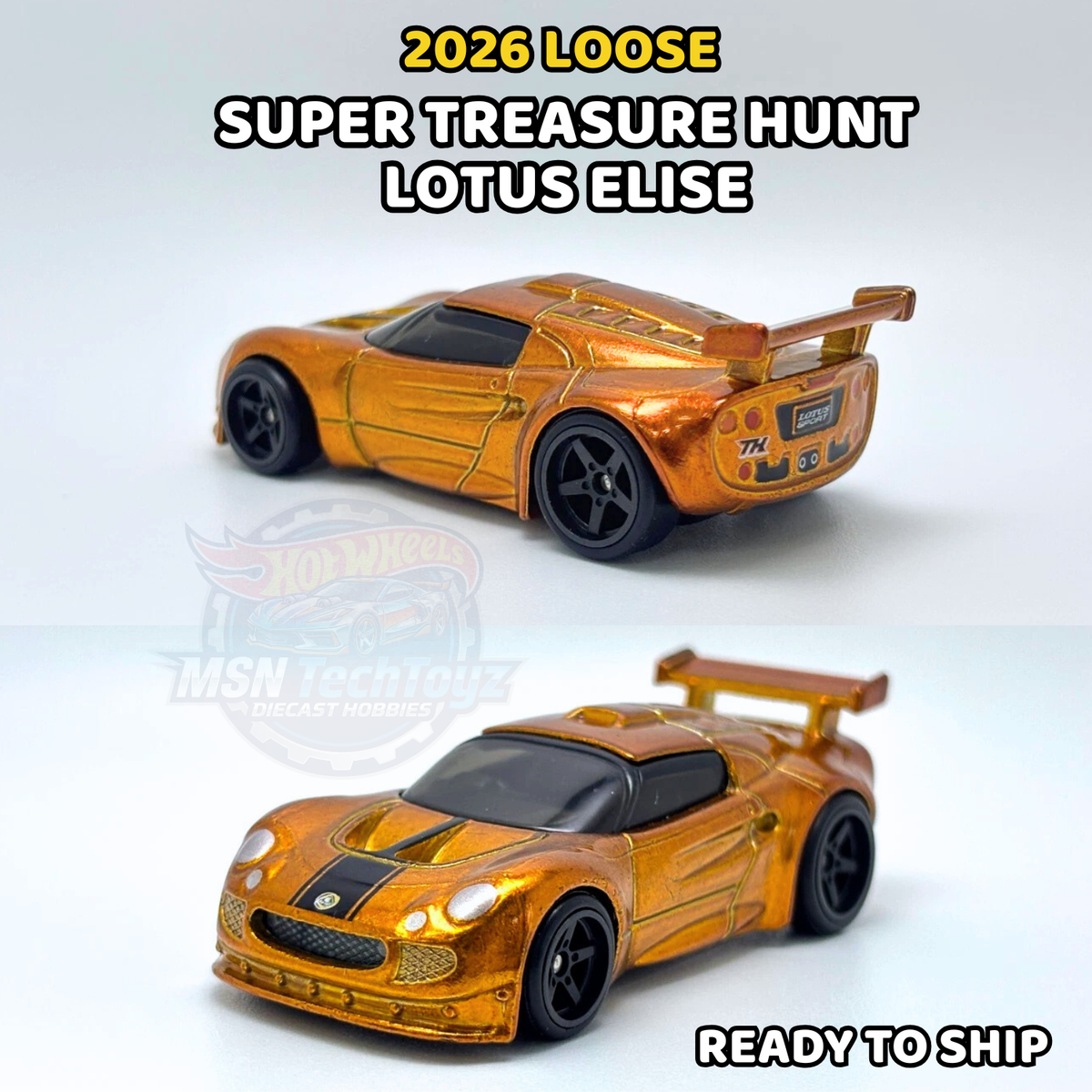 Hot Wheels 2026 Super Treasure Hunt STH Lotus Elise Sports Loose