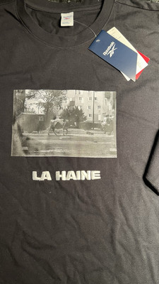 Reebok La Haine T-shirt Vincent Cassel T-shirt Film | eBay