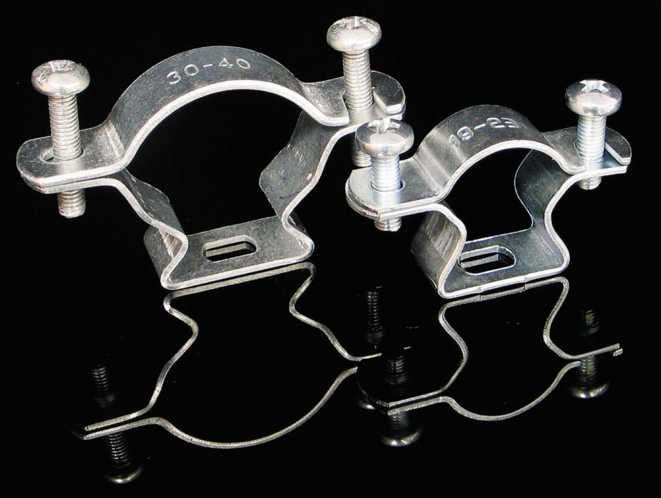 fi30-40mm Pipe Holder Steel OMEGA 5232 ZNM 5232 ZNM_S