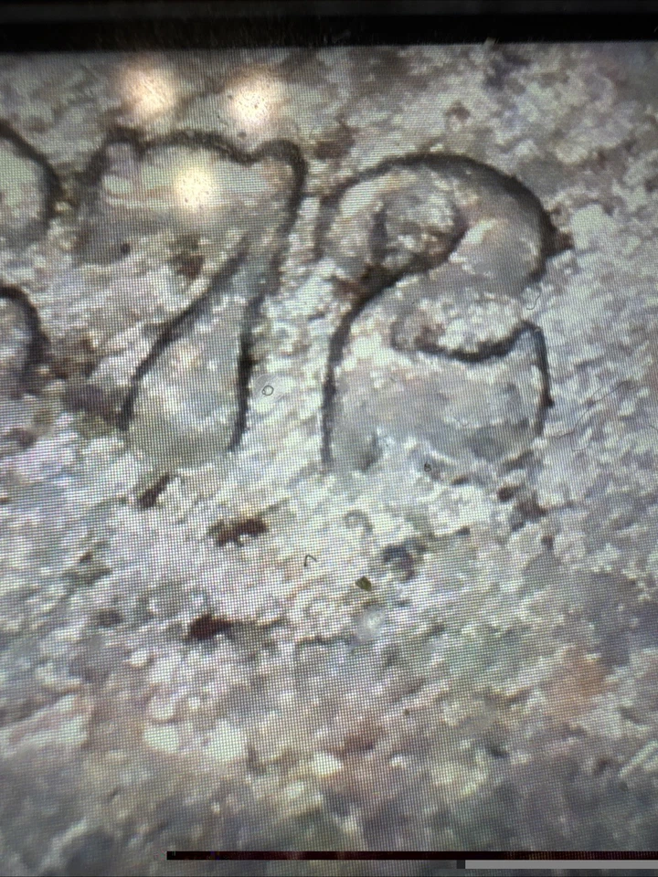 1872 Three Cent Nickel With Doubling in Date. - Image 3 of 3