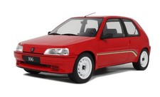 OTTOMOBILE,PEUGEOT 106 Phase 1 1993 Rally Red, 1/12, G108
