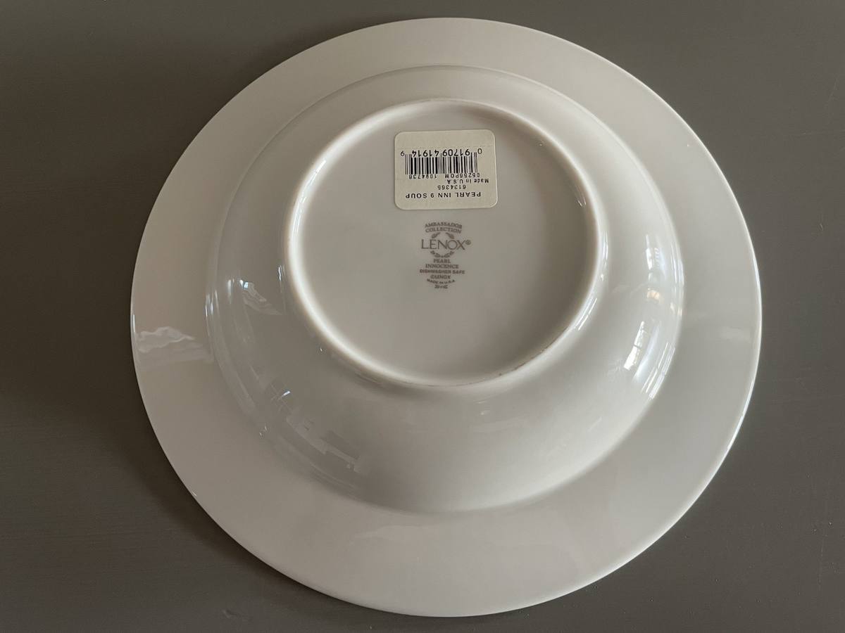 LENOX ボウル French Perle Groove White All-Purpose Bowls, Set of 4 – Lenox