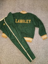 VINTAGE 1960'S CHAMPION KNITWEAR LANGLEY ATHLETIC FLEECE SUIT