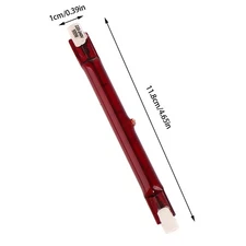 1Pc 500W Red R7 IR Infrared Halogen Outdoor Parasol Heater Tube Bulb Lamp