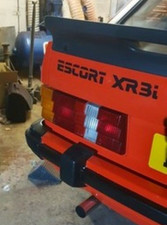 Escort XR3i Decal x1 and XR3i wing decals x 2 for body panel REPRODUCTION