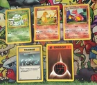 Pokemon WOTC Base Set  2 Vintage - 5 Card Lot