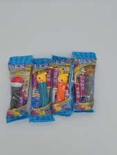 Pokemon Pez Candy & Dispenser Complete Set of 4 Eevee, Pokeball, Pikachu
