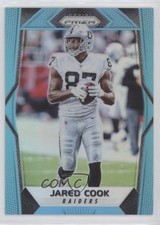 2017 Panini Prizm Light Blue Prizm 81/199 Jared Cook #132 1by