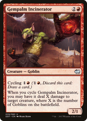 Gempalm Incinerator #39 (LP) Merfolk vs Goblins DDT Magic MTG