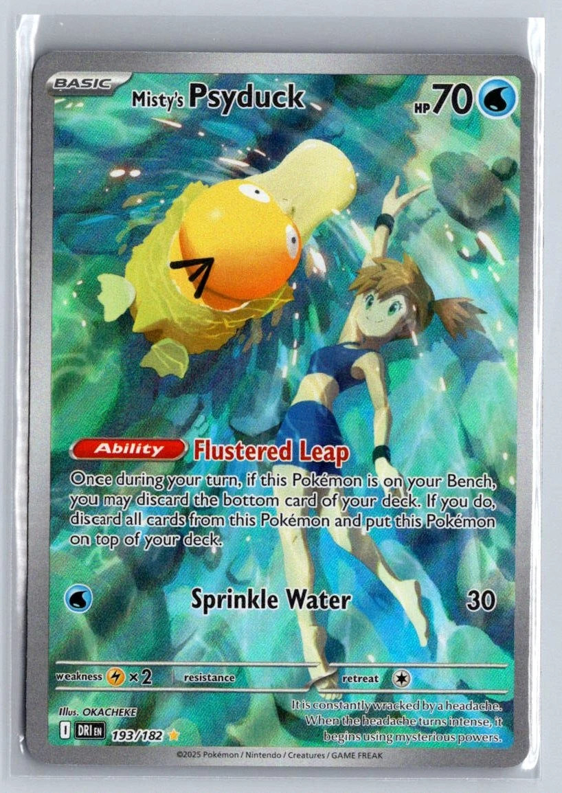 Misty's Psyduck 193/182 Sv10: Destined Rivals for sale | eBay