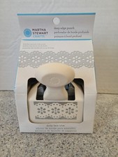 Martha Stewart Crafts Deep Edge Punch Doily Lace Trim NEW Scrapbooking B
