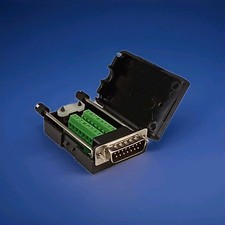 Unbranded DB15 Solderless Male Breakout Board Screw Terminal Connector
