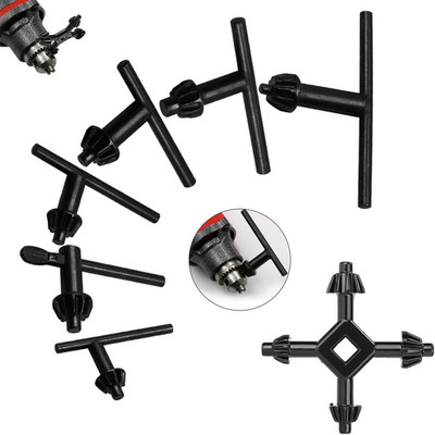 7Pack Drill Chuck Key Set 1/4'' 3/8'' 1/2'' 5/8'' 3/4'' 5/32'' 6 Sizes Clamping Press