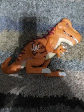 Jurassic World Playskool Heroes Tyrannosaurus Rex T-Rex Orange Figure Working