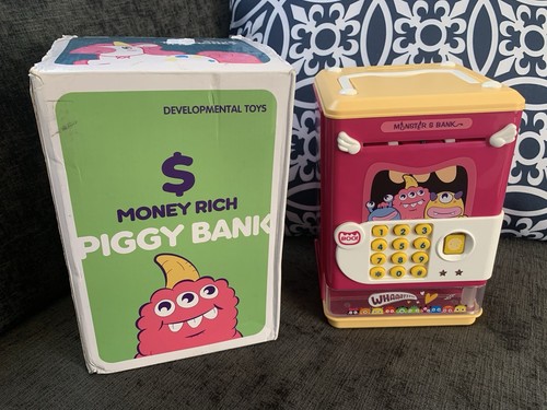 Money Piggy Bank For Kids New Sealed Condition Money Rich
