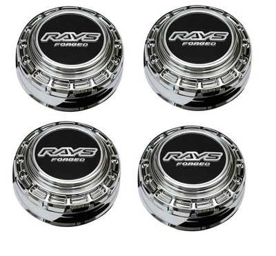 Rays Volk Center Caps Chrome Large PCD 6x139.7 (Set of 4) WCVOLK6HCHROME