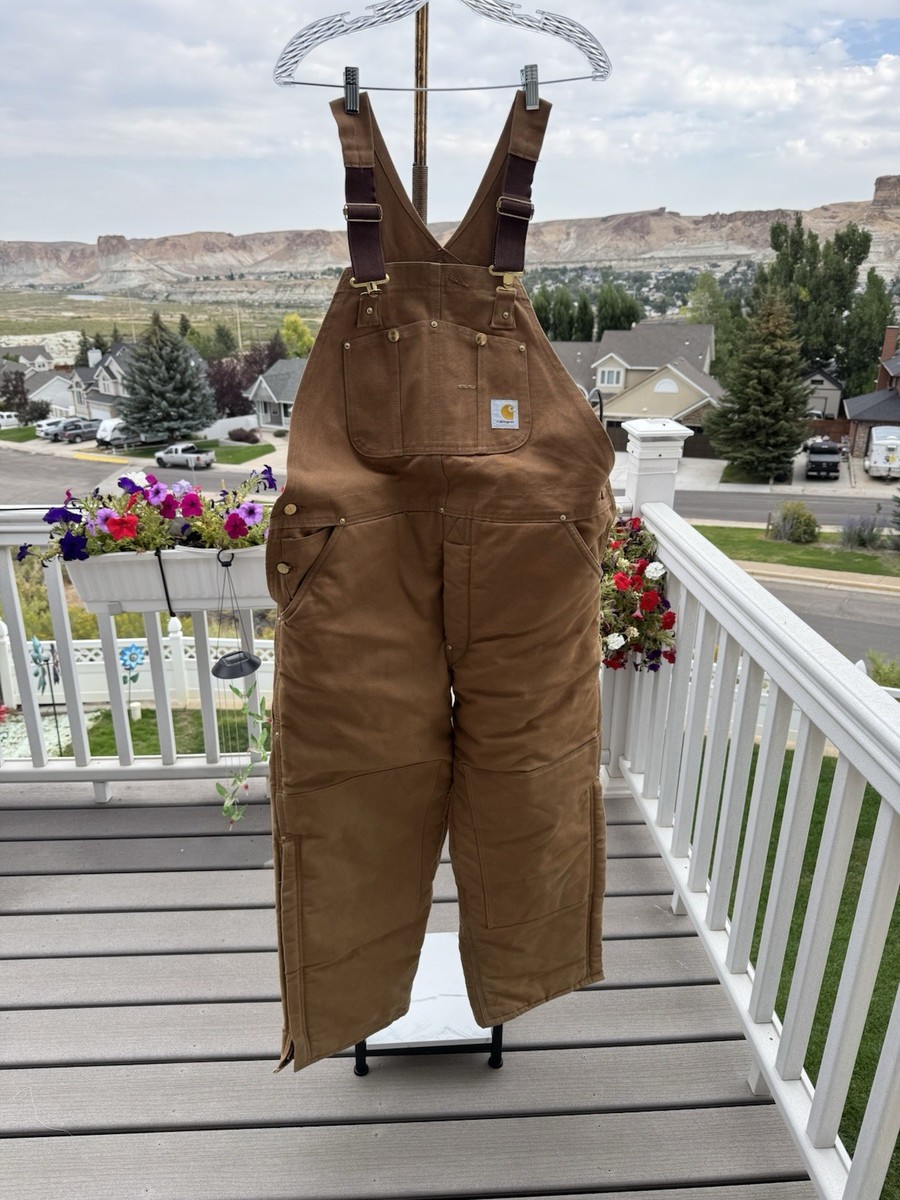 【定価25,300円】carhartt BIB OVERALL サイズ30 楽天市場】カーハート オーバーオール CARHARTT DUCK UNLINED