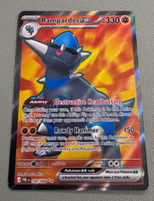 Rampardos EX 100/084 : Ultra Rare Pitch Black Near Mint Condition pokemon card