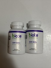 Biote Nutraceuticals - DIM SGS  - Hormone  Detox  60 Ct 2 Packs Exp 03/2026