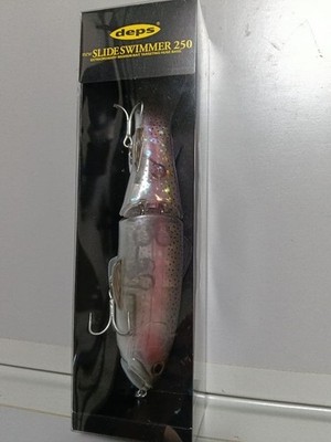 Deps SLIDE SWIMMER 250 Limited Purple Rainbow Trout swimbait