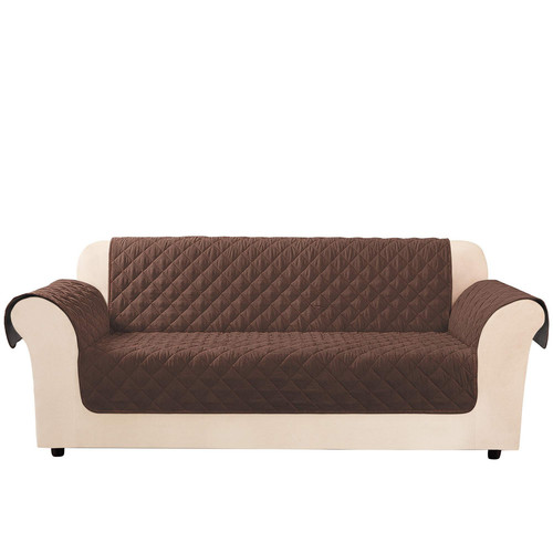 Sofa Throw Cover - Microfiber Non Slip - Water Resistant - 70 Inches Wide - M...