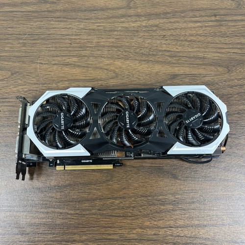 BROKEN Gigabyte GeForce GTX 980 Ti G1 Graphics Card GV-N98TG1 6GD For Parts - Picture 1 of 14