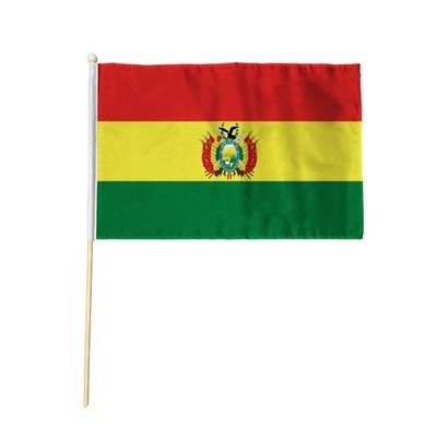 Flagtex Bolivien Handflagge wehende Fahnen