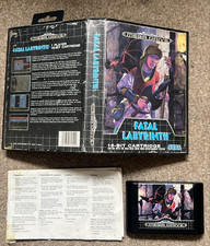 Thumbnail of ebay&reg; auction 397883389907 | Fatal Labyrinth Sega Mega Drive Spiel komplett mit Box & Handbuch 1991 PAL