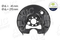 Spritzblech Ankerblech Hinterachse Links FÜR Seat Cordoba (6K1, 6K2) - AIC 57601