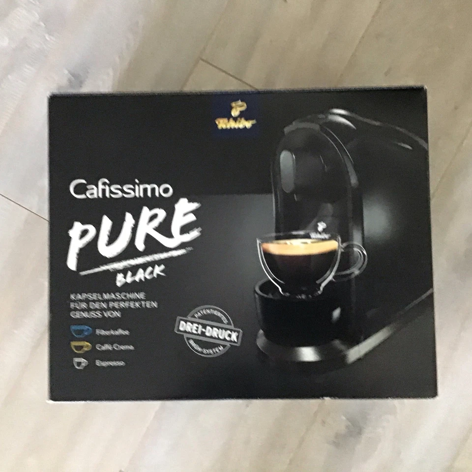 Tchibo Cafissimo PURE Black/Red Kapselmaschine Kaffeemaschine  - Bild 4 von 4